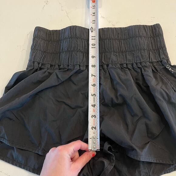 Free People The Way Home Shorts in Black Size Medium - Picture 7 of 8